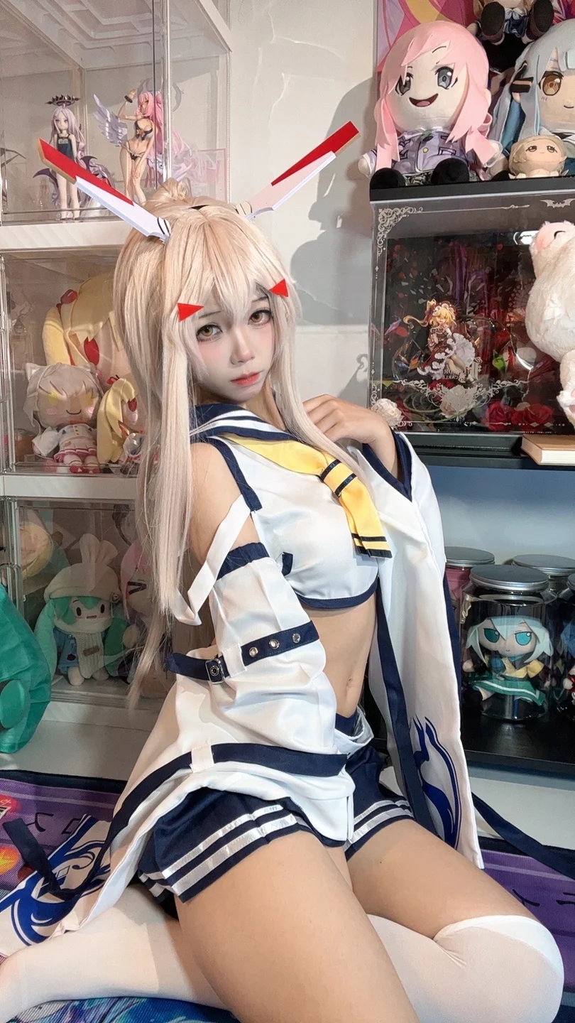 白栎Shirly_No_027_碧蓝航线·绫波_128P,26V_6_02GB01 tg@simisebaisi 【丝足阁】008.webp